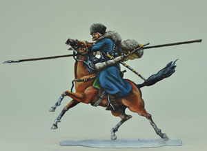 GK06a  Russian Cossack mounted - charging